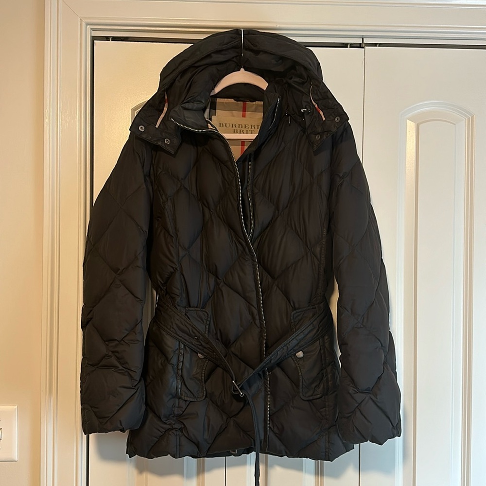 Burberry downfield puffer coat